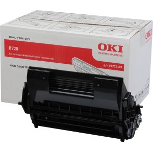 Toner OKI 01279101 (B720), fekete (black), eredeti