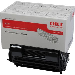 Toner OKI 01279201 (B730), fekete (black), eredeti