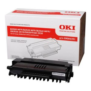 Toner OKI 09004391 (B2500, B2520, B2540), fekete (black), eredeti