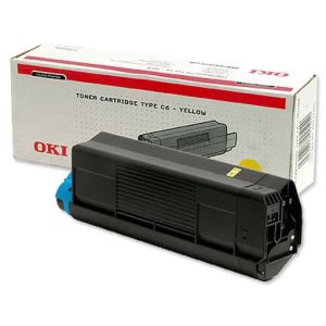 Toner OKI 42804505 (C5200, C5400), sárga (yellow), eredeti