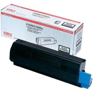 Toner OKI 42804540 (C3200), fekete (black), eredeti