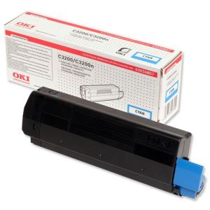 Toner OKI 43034807 (C3200), azúr (cyan), eredeti