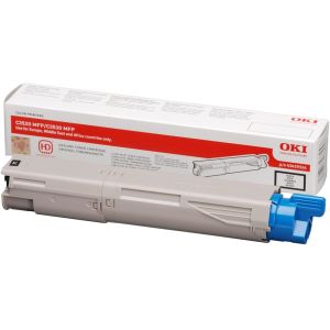 Toner OKI 43459324 (C3500, C3520, C3530, MC350, MC360), fekete (black), eredeti