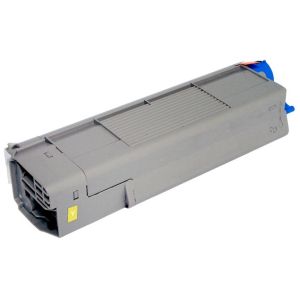 Toner OKI 43865721 (C5850, C5950, MC560), sárga (yellow), alternatív