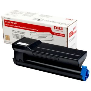 Toner OKI 43979216 (B440, MB480), fekete (black), eredeti