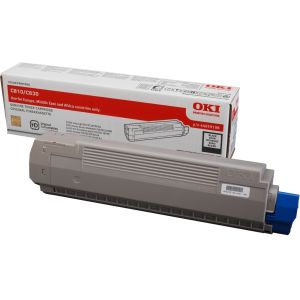 Toner OKI 44059108 (C810, C830), fekete (black), eredeti