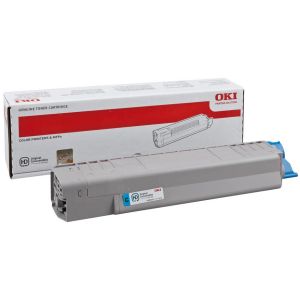 Toner OKI 44059167 (MC851, MC861), azúr (cyan), eredeti