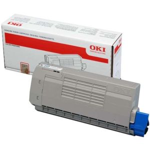 Toner OKI 44318657 (C711), fehér (white), eredeti