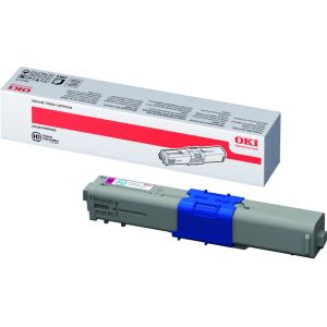 Toner OKI 44469705 (C310, C330, C510, C511, C530, MC351, MC361, MC561), bíborvörös (magenta), eredeti