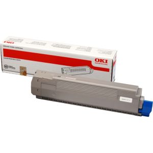 Toner OKI 44643004 (C801, C821), fekete (black), eredeti