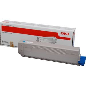 Toner OKI 44844616 (C822), fekete (black), eredeti