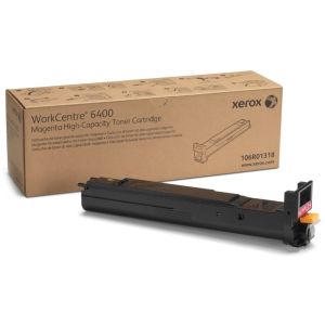 Toner Xerox 106R01318 (6400), bíborvörös (magenta), eredeti