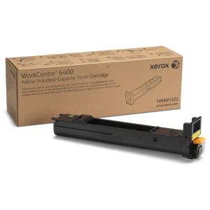 Toner Xerox 106R01322 (6400), sárga (yellow), eredeti