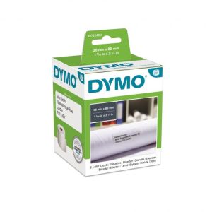 Öntapadó címkék Dymo LW 89x36mm címezhető nagy fehér 520db