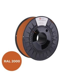 Nyomdafüzér (filament) C-TECH PREMIUM LINE, ABS, sárga-narancs, RAL2000, 1,75 mm, 1 kg 3DF-P-ABS1.75-2000