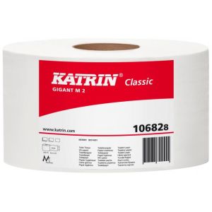 WC papír 2 rétegű KATRIN Classic Gigant M 23 cm, tekercs 300 m