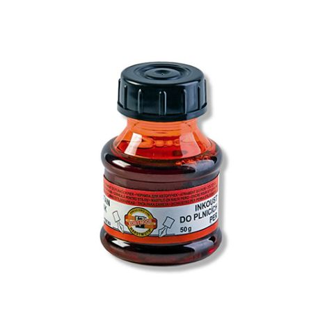 KOH-I-NOOR töltőtoll tinta 50 ml, piros