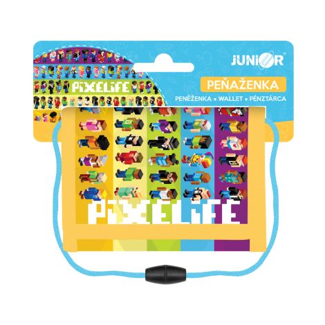 Gyermek textil pénztárca JUNIOR S7 - Pixelife