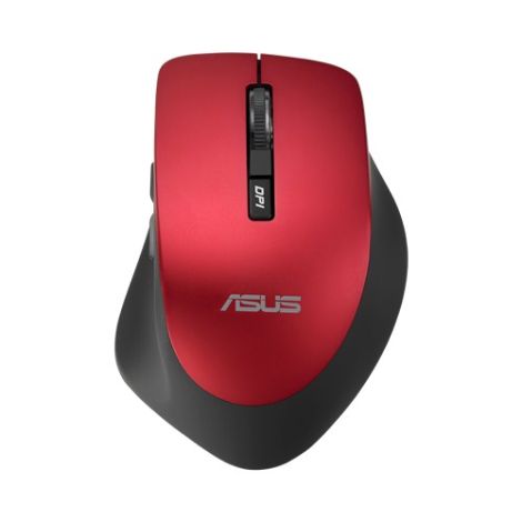 ASUS WT425/Ergonómikus/Optikai/Vezeték nélküli USB/Vörös 90XB0280-BMU030