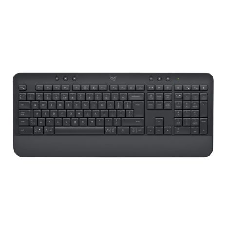 Logitech K650/Vezeték nélküli USB + Bluetooth/CZ-SK elrendezés/fekete 920-010947