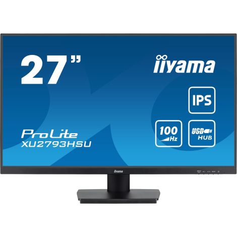 iiyama ProLite/XU2793HSU-B6/27"/IPS/FHD/100Hz/1ms/fekete/3R XU2793HSU-B6