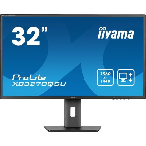 iiyama ProLite/XB3270QSU-B1/31.5"/IPS/QHD/100Hz/3ms/Black/3R XB3270QSU-B1