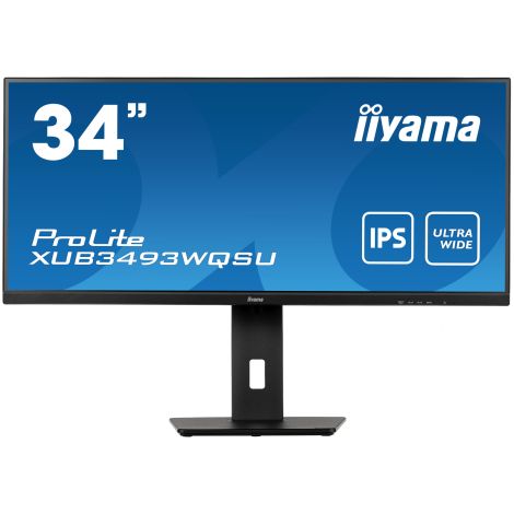 iiyama ProLite/XUB3493WQSU-B5/34"/IPS/3440x1440/75Hz/4ms/fekete/3R XUB3493WQSU-B5