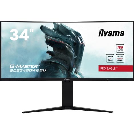 iiyama G-Master/GCB3480WQSU-B1/34"/VA/3440x1440/180Hz/0,4ms/fekete/3R GCB3480WQSU-B1