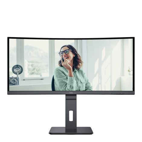 AOC/CU34P3CV/34"/VA/3440x1440/100Hz/4ms/fekete/3R CU34P3CV