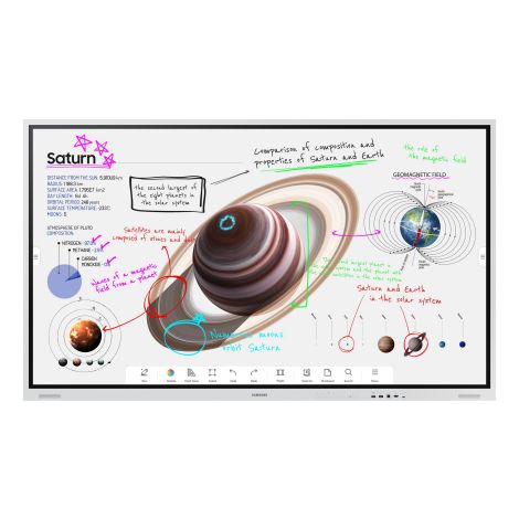 75" LED Samsung WM75A-W - Flip Pro LH75WMBWLGCXEN