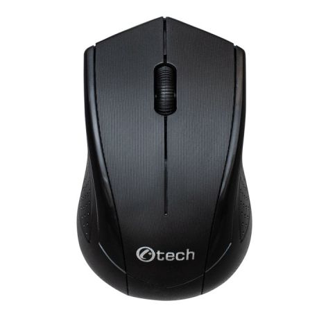 C-TECH WLM-07/Irodai/Optikai/1200 DPI/Vezeték nélküli USB/fekete WLM-07