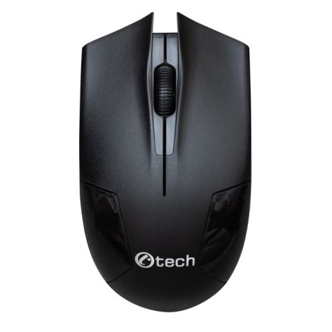 C-TECH WLM-08/Irodai/Optikai/1200 DPI/Vezeték nélküli USB/fekete WLM-08