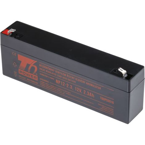 Akkumulátor T6 Power NP12-2.3, 12V, 2.3Ah T6UPS0016