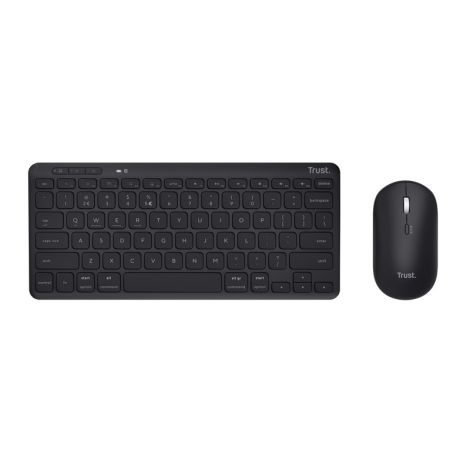 TRUST LYRA WL KEYBOARD & MOUSE US (egér + gomb) fekete 24843