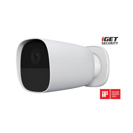 iGET SECURITY EP26 White - WiFi akkumulátor FullHD kamera, IP65, hang, külön és riasztóhoz M5-4G CZ 75020626