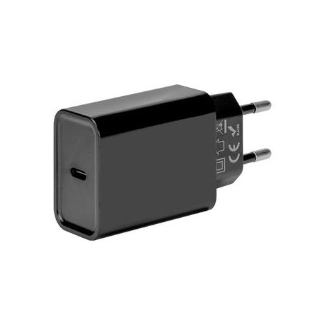 CSOMAGOLÁS: ME Utazási töltő USB-C 20W Fekete 8596311218835