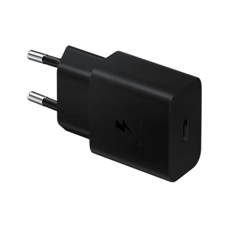 Samsung töltő USB-C porttal (15W) Fekete EP-T1510XBEGEU