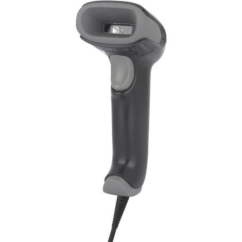 Honeywell Voyager XP 1470g - Fertőtlenítő kész, 2D, fekete, USB készlet, 1,5 m kábel, állvány 1470G2D-6USB-1-R