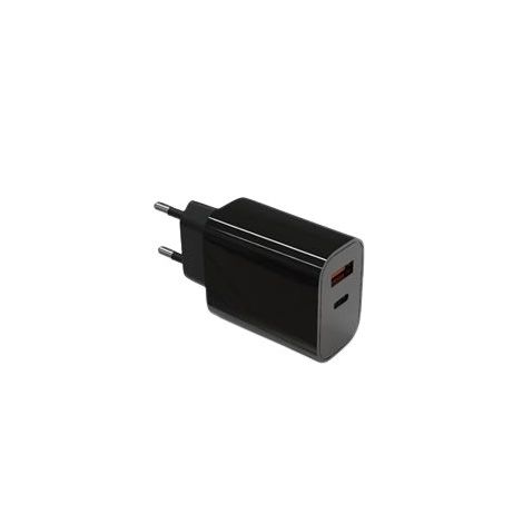 TB Touch USB-C + USB-A fekete töltő AZTBXUL2USB3ACB