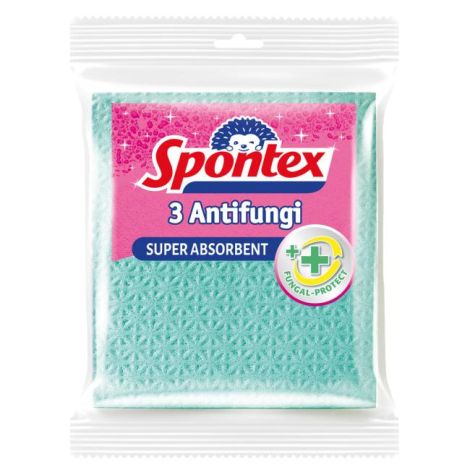 Szivacstörülköző Spontex Antifungi 3 db