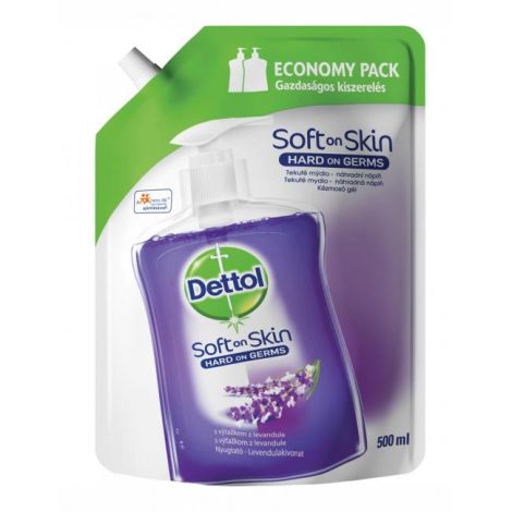 Dettol folyékony szappan (CSERE) 500 ml - Levendula