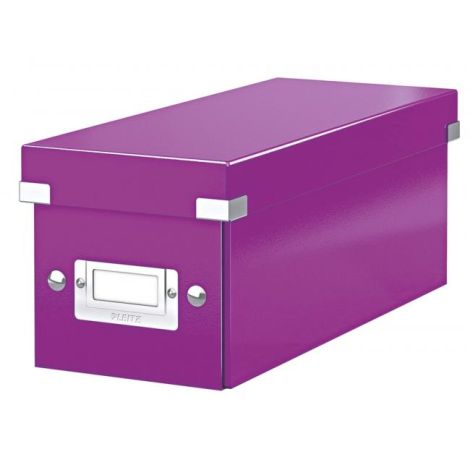 Click & Store CD box lila