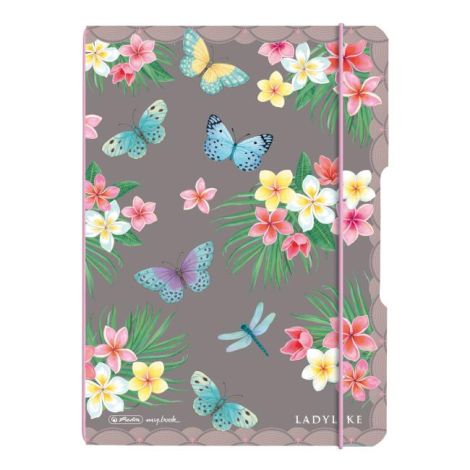 Notebook Herlitz my.book Flex Ladylike Butterfly A5 40 lap pontozott