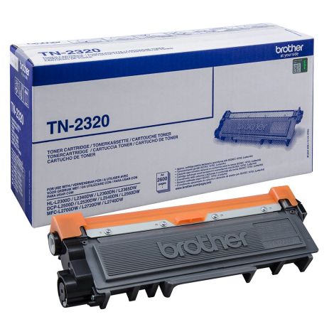 Toner Brother TN-2320, fekete (black), eredeti