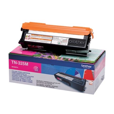 Toner Brother TN-325, bíborvörös (magenta), eredeti