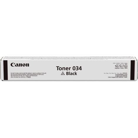 Toner Canon 034, fekete (black), eredeti