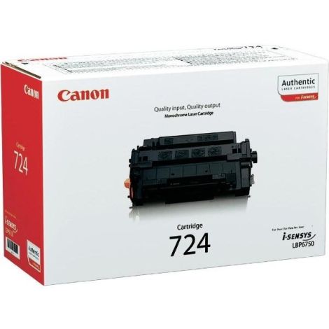 Toner Canon 724, CRG-724, fekete (black), eredeti