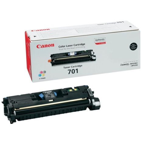 Toner Canon 701, CRG-701, fekete (black), eredeti