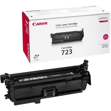 Toner Canon 723, CRG-723, bíborvörös (magenta), eredeti