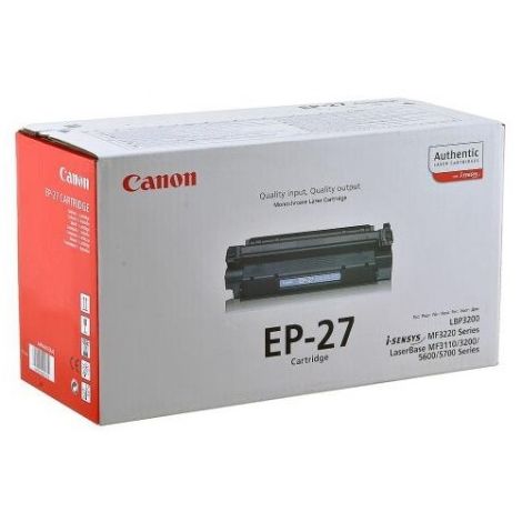 Toner Canon EP-27, fekete (black), eredeti